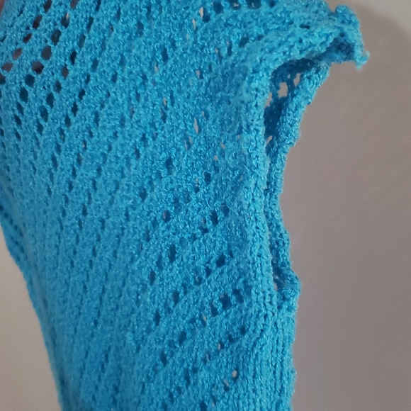 Blue knitted top - Picture 4 of 5